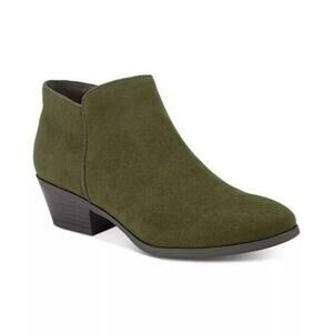Style & Co Women's Wileyy Faux Suede Ankle Booties - New in Box